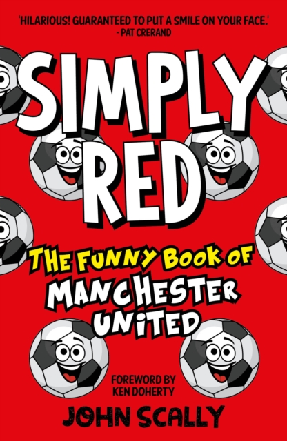 Cover of Simply Red : The Funny Book of Manchester United